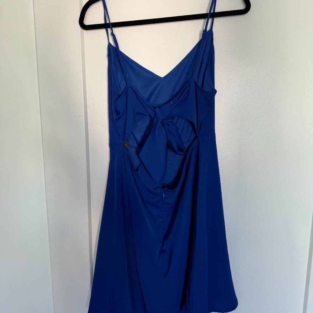 Blue Mini Dress - Picture 3 of 5